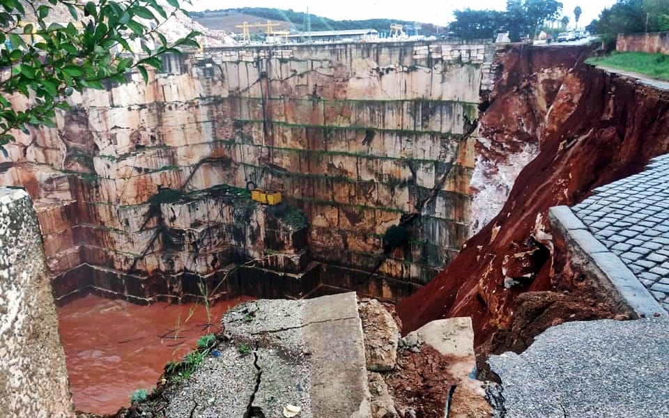 Processo da queda de estrada de Borba