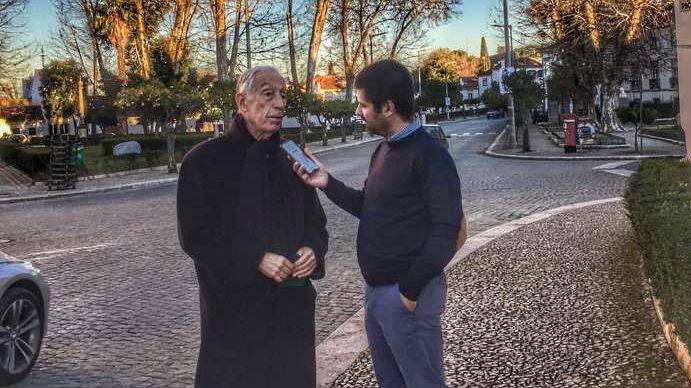 Marcelo com Hugo Calado
