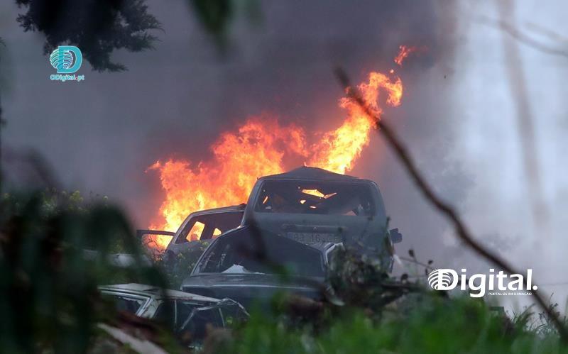 incêndio em Vila Viçosa