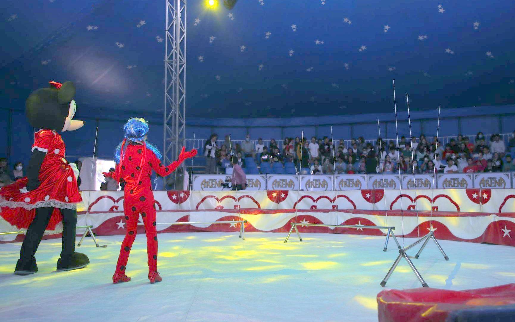 Circo em vila viçosa