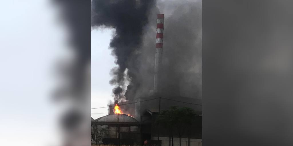 Fogo em fábrica de ferreira do alentejo