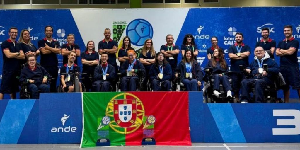 Portugal conquista seis medalhas na Taça do Mundo de Boccia em Curitiba