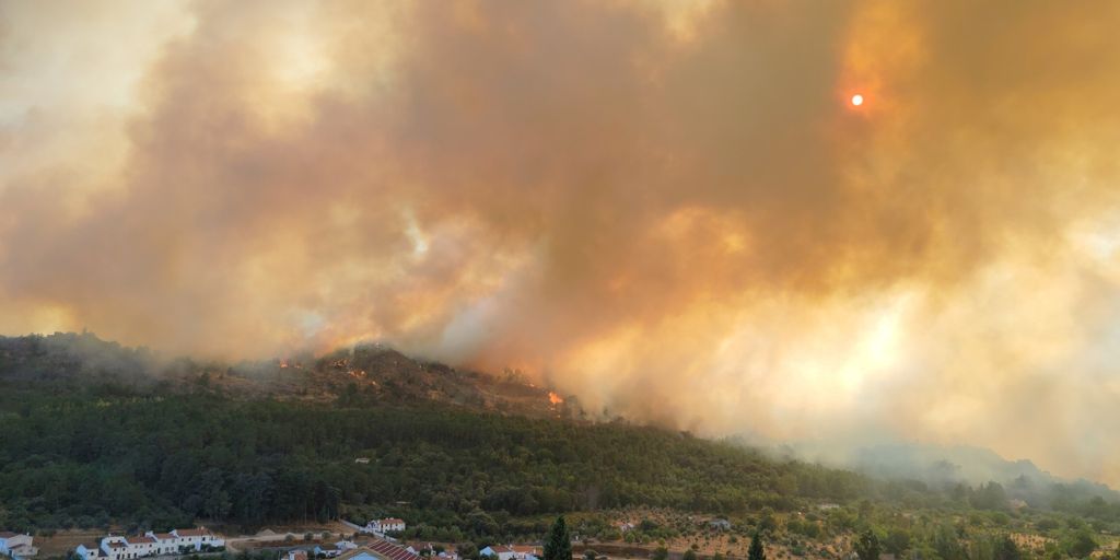 Incêndios: Fogo em Portalegre e Castelo de Vide 