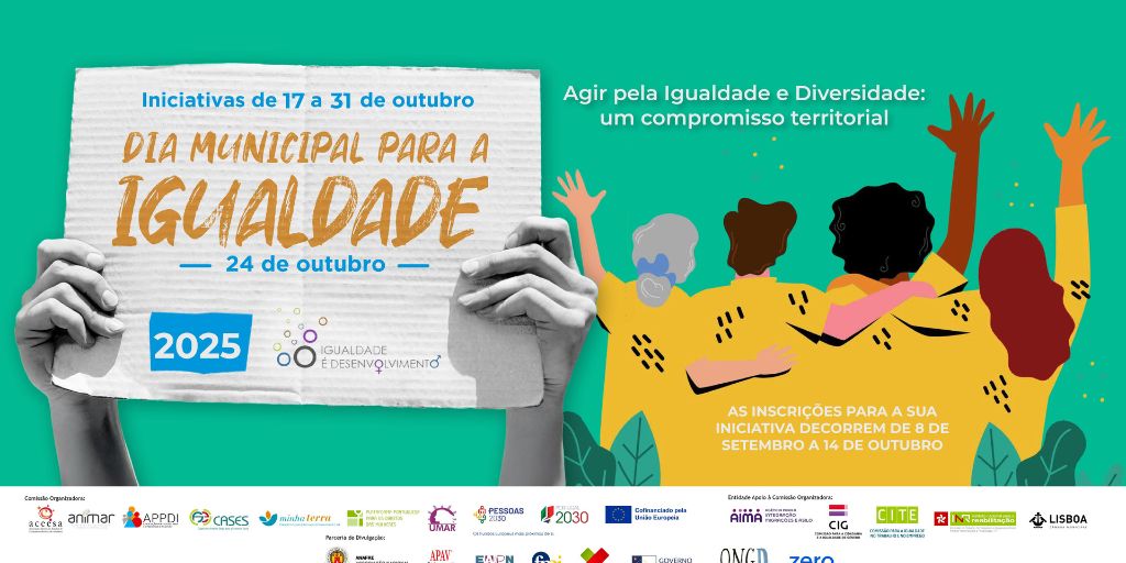 Dia Municipal para a Igualdade 2025 assinalado com iniciativas em todo o país
