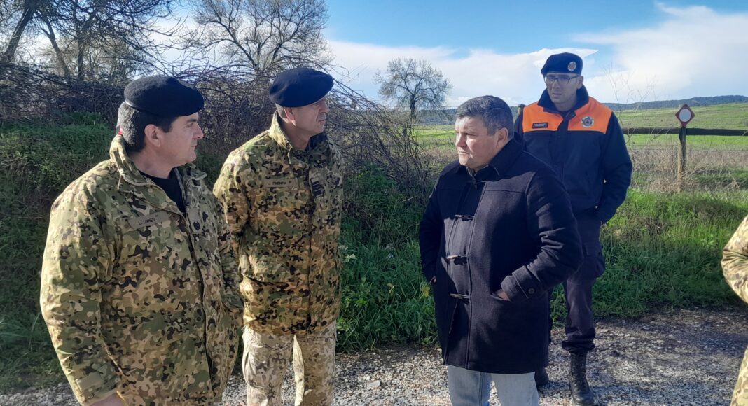 Regimento de Cavalaria n.º 3 reconhece locais críticos em Vila Viçosa e Redondo devido ao risco de cheias
