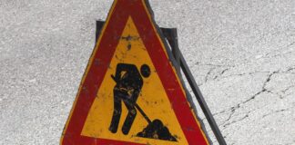 Obras na estrada