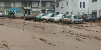 Mau tempo: Moradores e empresários de Portalegre fazem contas aos danos do 'mar de lama'