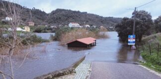 Depressão Leonardo provoca estragos graves em Nisa e destrói infraestruturas junto ao Tejo