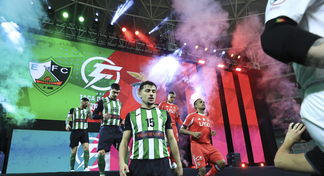 Benfica vence Taça da Liga de futsal ao golear o Eléctrico