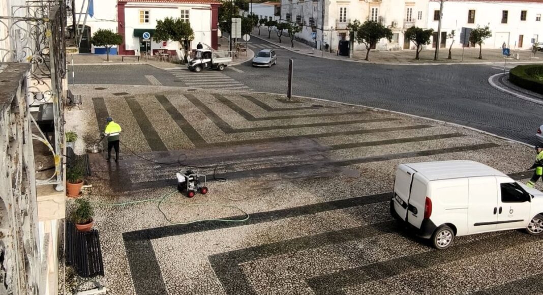 Município de Borba procede à limpeza de espaços públicos