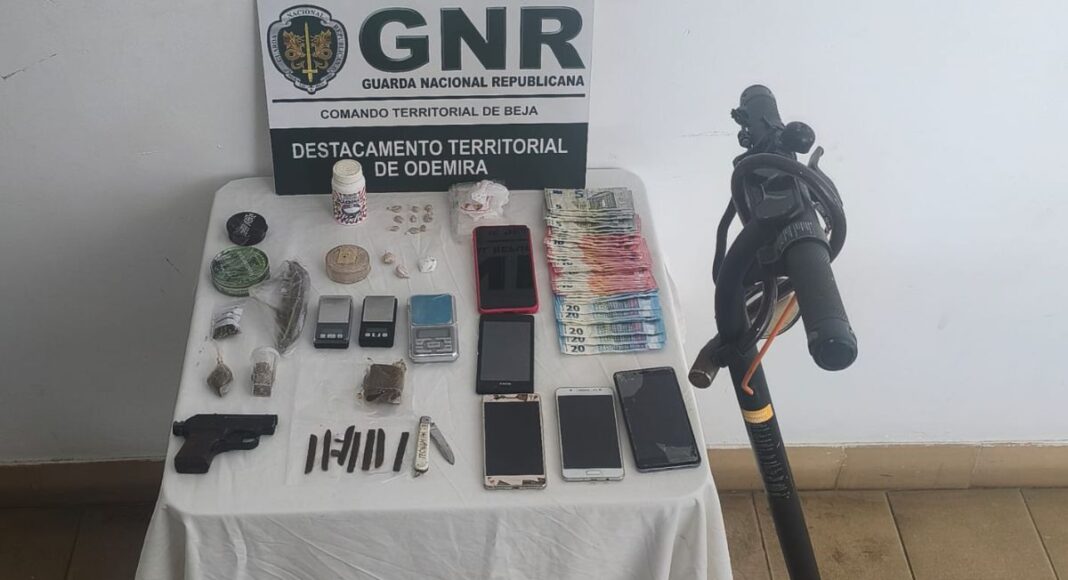 Odemira: GNR detém mulher por tráfico de droga