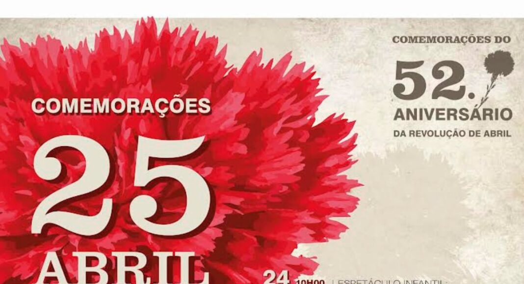 Viana do Alentejo assinala 52 anos do 25 de Abril com programa cultural e desportivo
