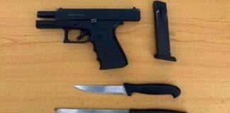 GNR detém homem com uma pistola e facas junto a escola em Sines