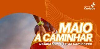 Ourique lança desafio “Maio a Caminhar” para promover saúde e atividade física