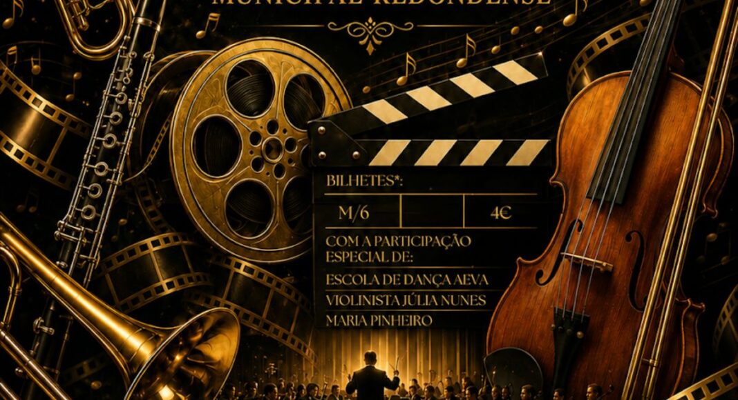 “Bandas Sonoras em Concerto – Take 2” sobe ao palco do Centro Cultural de Redondo a 6 de junho