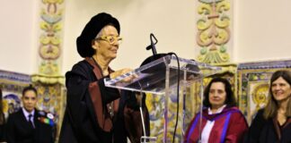 Maria João Pires alerta para riscos da inteligência artificial após receber Honoris Causa em Évora