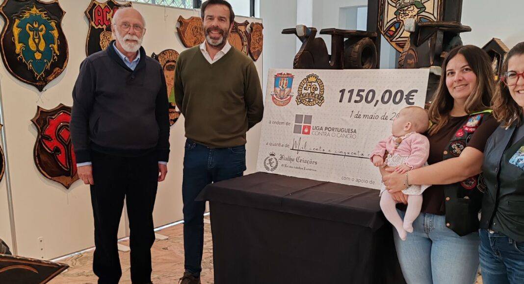 Vila Viçosa: Homenagem a António Fialho resulta em donativo de 1150 euros para a Liga Contra o Cancro