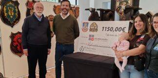 Vila Viçosa: Homenagem a António Fialho resulta em donativo de 1150 euros para a Liga Contra o Cancro