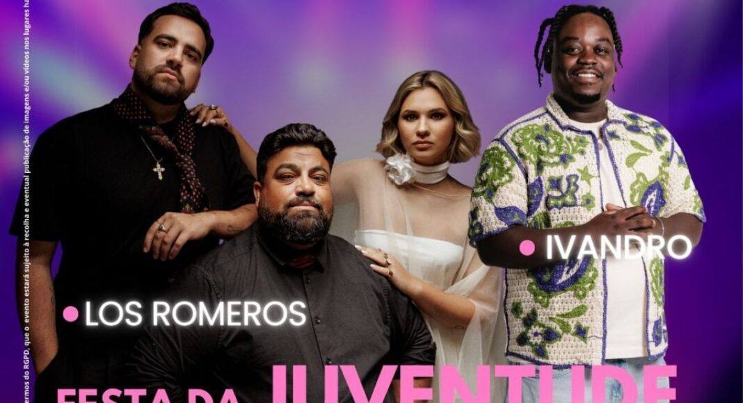 Los Romeros e Ivandro atuam na Festa da Juventude de Sousel