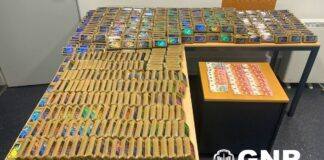 Fuga de vários quilómetros na A2 termina com detenção e apreensão de mais de 72 mil doses de droga