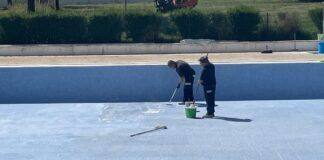 Câmara de Viana do Alentejo avança com obras de manutenção na piscina municipal