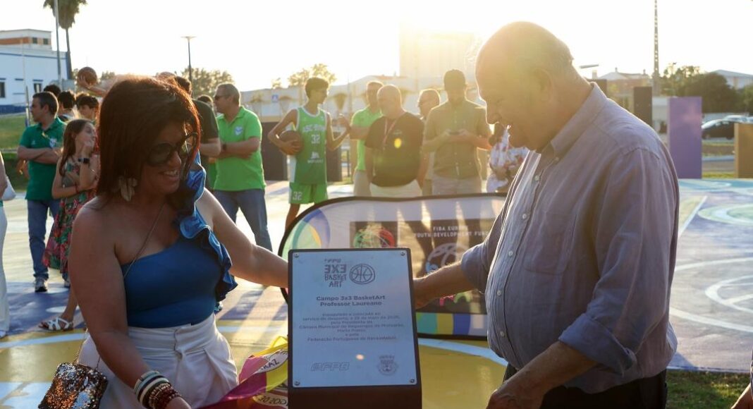 Reguengos de Monsaraz inaugura campo BasketArt: «É muito mais do que um campo de basket»