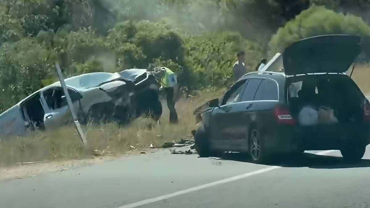 Vila Nova de Milfontes: Colisão frontal provoca cinco feridos