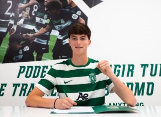 Jovem natural de Borba assina contrato profissional com o Sporting Jovem natural de Borba assina contrato profissional com o Sporting