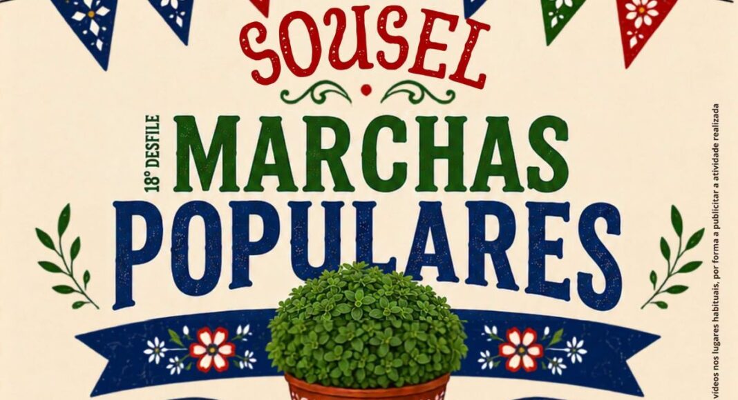Sousel recebe 18.º Desfile de Marchas Populares com estreia de grupo de Lisboa