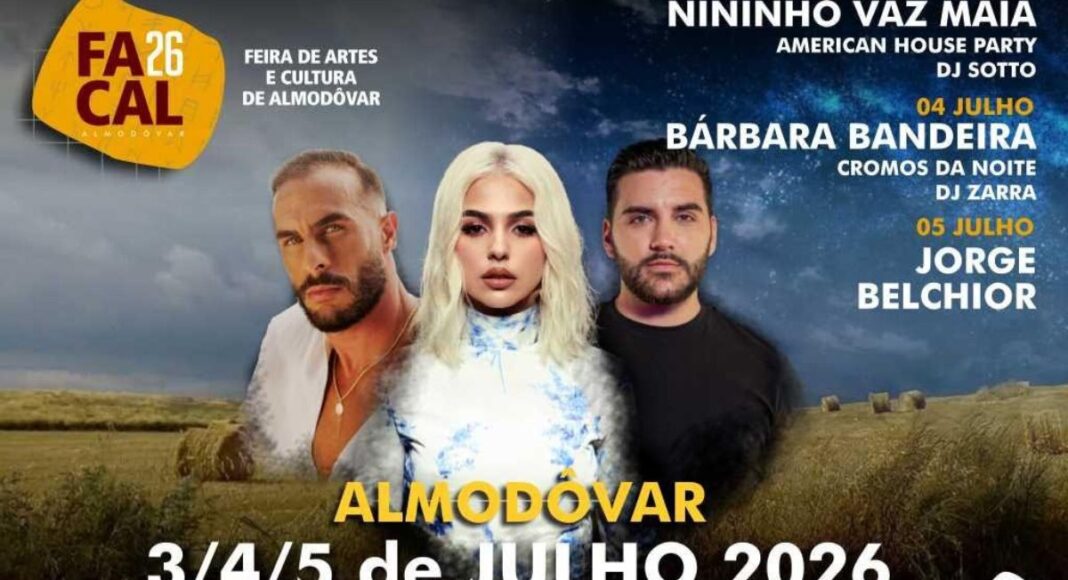 Já é conhecido o cartaz da FACAL 2026 em Almodôvar