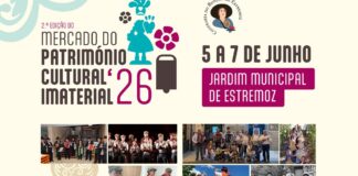 Estremoz: Mercado do Património Cultural Imaterial no fim de semana no jardim municipal